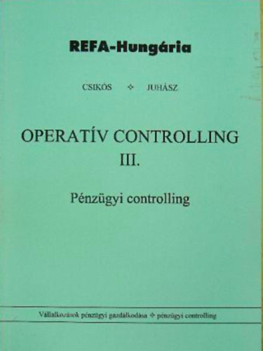 Operatv Controlling III.