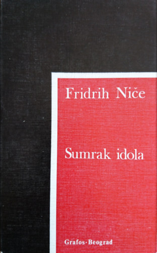 Fridrih Nie - Sumrak idola