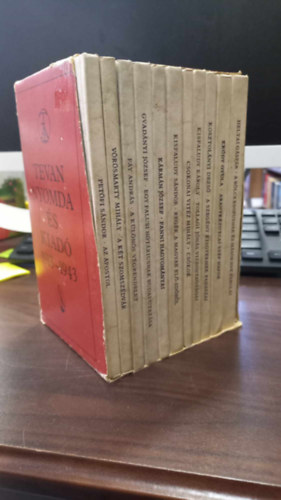 Tevan amat�r k�nyvek (11 k�tet dobozban)