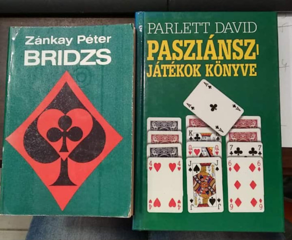 David Parlett, Znkay Pter - 2 db m: Paszinsz-jtkok knyve + Bridzs