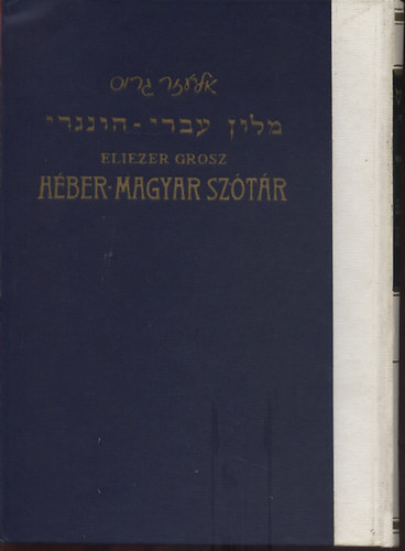 Eliezer Grosz - Hber-magyar sztr