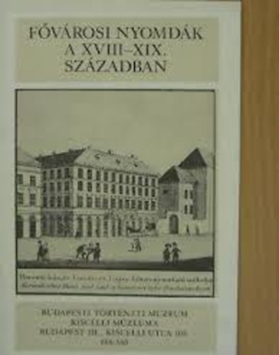 Budapesti nyomd�k a XIX sz�zadban