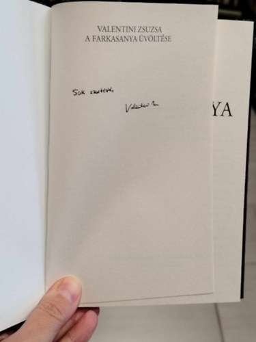 Valentini Zsuzsa - A farkasanya üvöltése