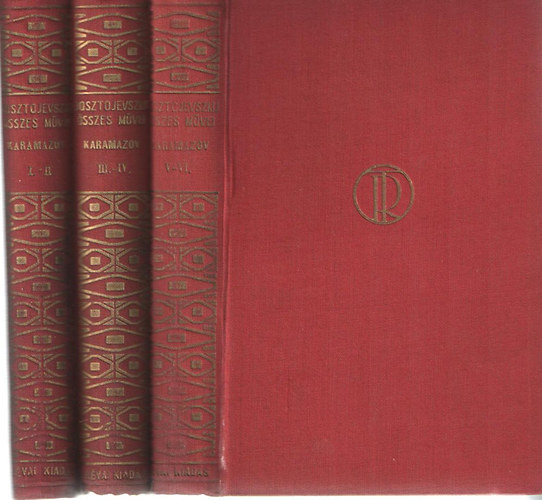 Fjodor Mihajlovics Dosztojevszkij - Karamazov testv�rek I-VI. (3 k�tetben)