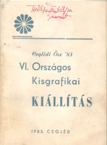 Nagy Lszl Lzr  (szerk.) - V. Orszgos Kisgrafikai Killts (Cegldi sz '81)