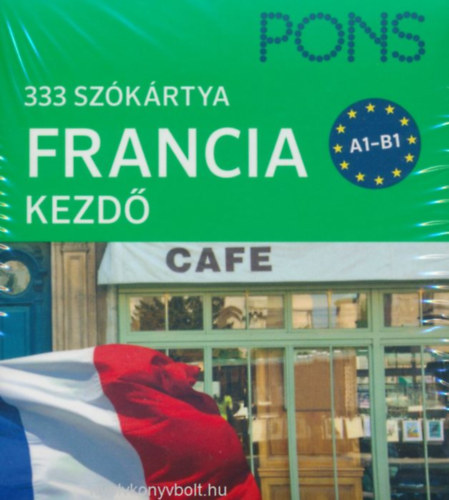 333 szókártya Francia kezdő (A1-B1)