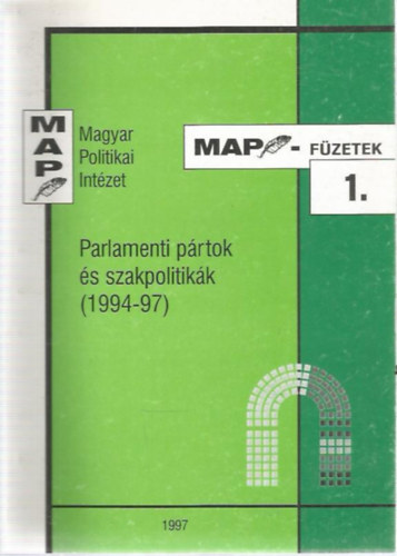 Parlamenti p�rtok �s szakpolitik�k (1994-97) - MAP 1.