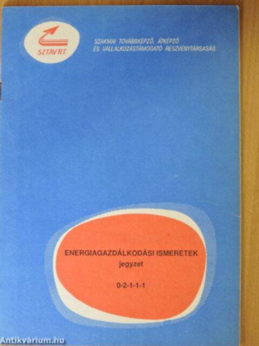 T�th Endre - Energiagazd�lkod�si ismeretek jegyzet 0-2-1-1-1