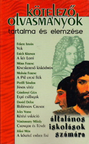 Elekes Szentgotai Blanka - Ktelez olvasmnyok tartalma s elemzse ltalnos iskolsok szmra