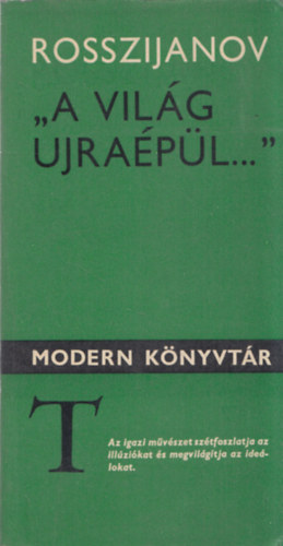 Oleg Rosszijanov - A vil�g �jra�p�l (dedik�lt)