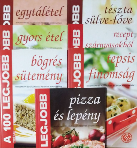 Tor Elza - "A 100 legjobb..." knyvcsomag (7 receptfzet)