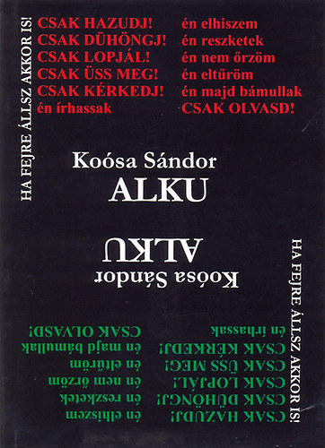 Koósa Sándor - Alku