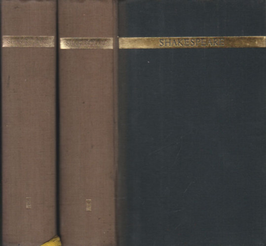 Szerz� William Shakespeare Ford�t� Babits Mih�ly Devecseri G�bor Arany J�nos �prily Lajos - Shakespeare �sszes m�vei 1-2   I.: Versek, kir�lydr�m�k, v�gj�t�kok/II.: Trag�di�k, sz�nm�vek