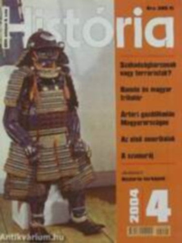 História XXVI. évfolyam 4. szám (2004/4)