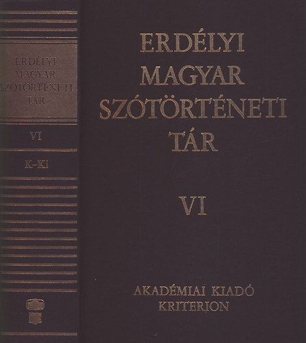 Szab� T. Attila - Erd�lyi magyar sz�t�rt�neti t�r VI. K-KI