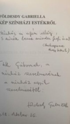 Fldesdy Gabriella - Krkp sznhzi estkrl