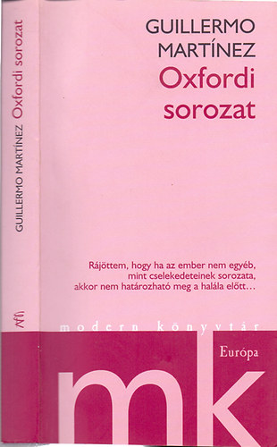 Guillermo Martínez - Oxfordi sorozat
