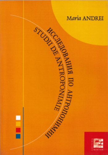 Maria Andrei - Studii de Antroponimie (cu referire speciala la limba rusa)