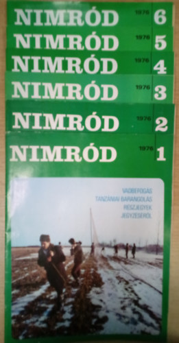 Nimrd - A Magyar Vadszok Orszgos Szvetsgnek lapja 1976 / 1-12. szm