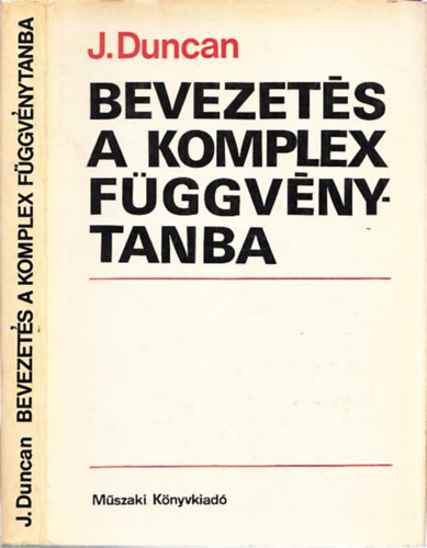 J. Duncan - Bevezet�s a komplex f�ggv�nytanba