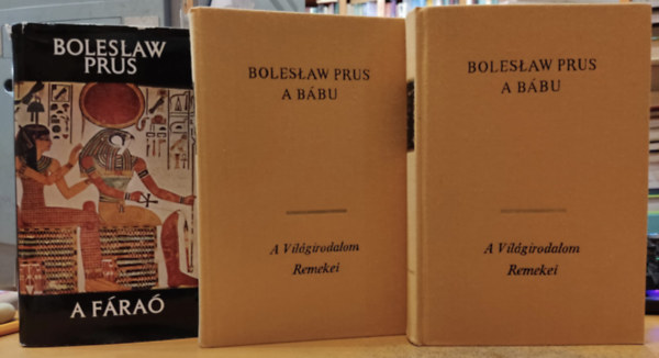 Boleslaw Prus - 3 db Boleslaw Prus: A bbu 1-2. (I-II.) + A Fra