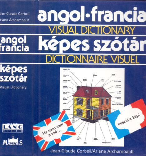 Jean-Claude Barreau - Angol-Francia képes szótár (Visual dictionary)