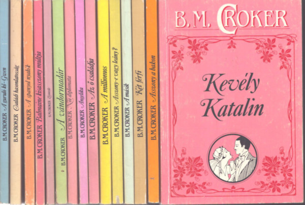 B. M. Croker - 15 db B. M. Croker romantikus k�tet