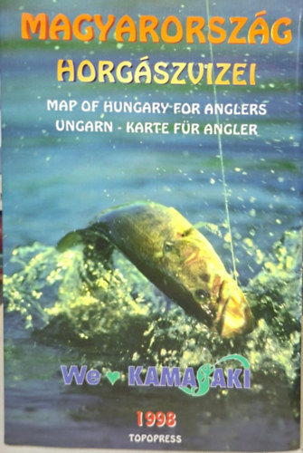 Magyarorsz�g Horg�szvizei - Balaton, Tisza-t�, Maconkai-v�zt�roz�, R�ckevei Duna-�g, Deseda-t�...