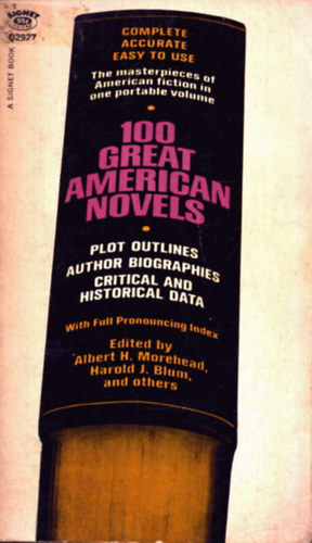 100 Great American Novels - Plot outlines author biographies critical and historical data