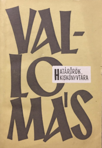 Scherer Ferenc - Valloms (Hatrrk kisknyvtra)
