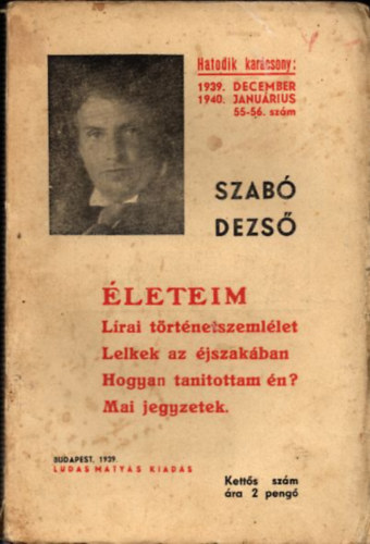 Szab Dezs - leteim (Szab Dezs Ujabb Mvei 55-56. szm)