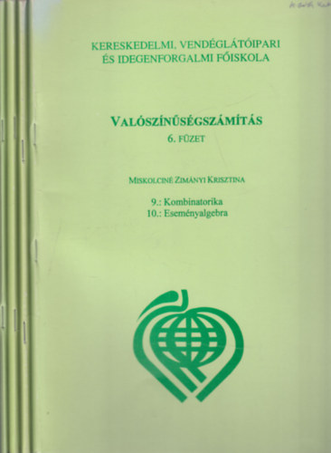 Gazdas�gi matematika 6-9. f�zetek: Val�sz�n�s�gsz�m�t�s (4 k�tet)