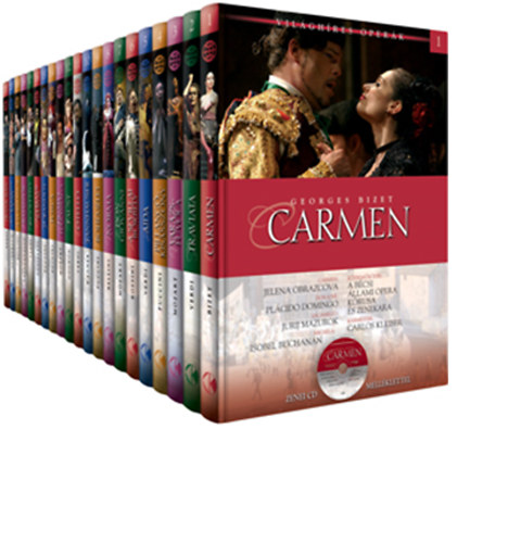 Világhíres operák 1-21 .kötet