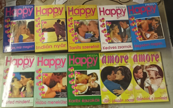 Rosamund Hunt, Jo Henderson, Tbb szerz Melissa Anderson - 10 db romantikus: Drgm,mr megint? +Indin nyr +Tants szeretni! +Kedves zsarnok +Megadom magam... +Terted mindent +Hiba meneklsz +Karibi jszakk +Aki igazn szeret +Bolondulok a szerelemrt