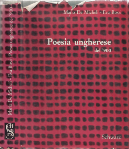 Eva Rossi Mario De Micheli - Poesia ungherese del '900