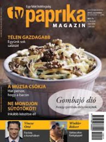 Zsigmond Gbor  (szerk.) - TV Paprika magazin - 2012. november