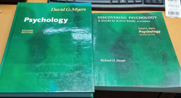 Richard O. Straub David G. Myers - Psychology + Discovering Psychology: A Guide to Active Study to accompany - Second Edition (2 ktet)(Worth Publisher Inc.)