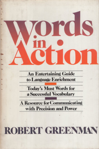 Robert Greenman - Words in Action