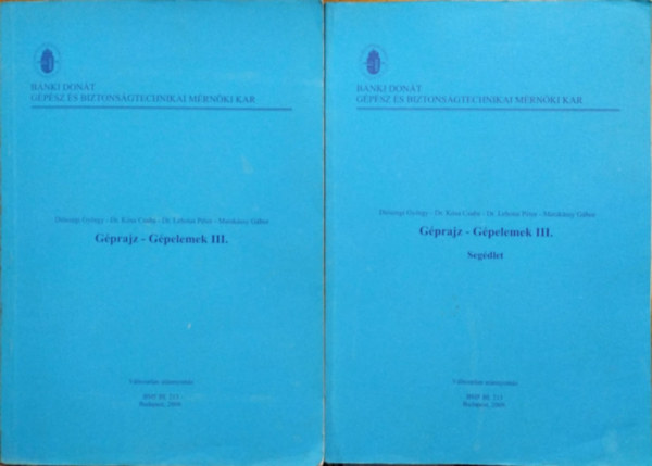 Diszegi Gyrgy  (szerk.) - Gprajz - Gpelemek III. + Segdlet (2 ktet)