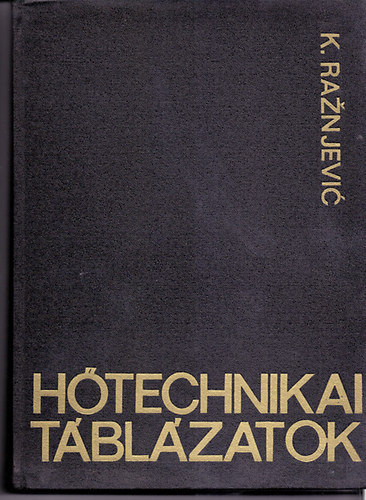 K.Raznjevic - H�technikai t�bl�zatok