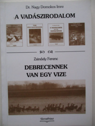 Zsendely Ferenc - A Vadszirodalom - Debrecennek van egy vize