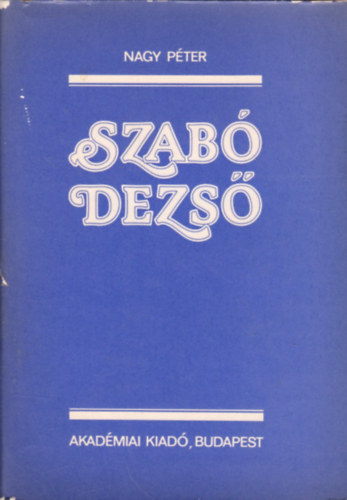 Nagy Pter - Szab Dezs