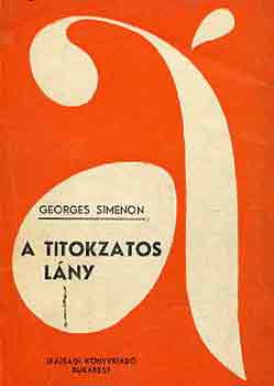 Georges Simenon - A titokzatos l�ny
