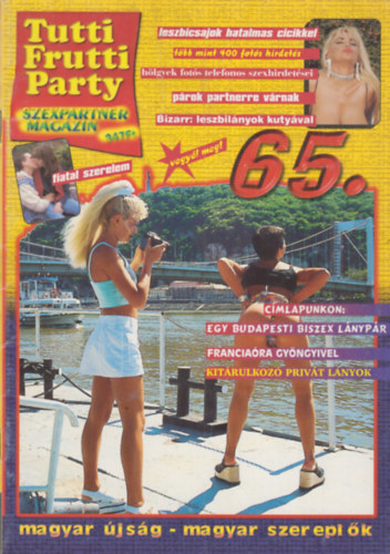 Tutti Frutti Party 65. (Szexpartner magazin V. vf. 65. szm)