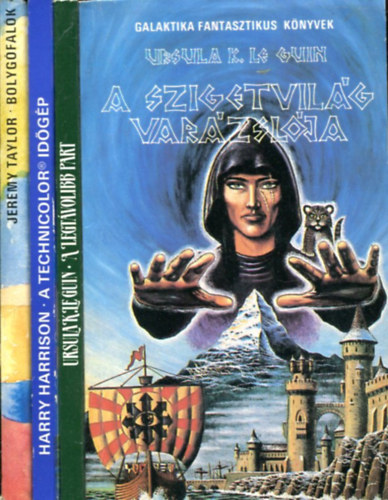 Több szerző - 4 db Galaktika fantasztikus könyvek