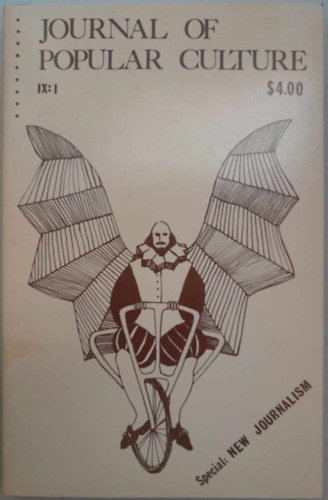 Journal of Popular Culture - Summer '75 (Npi kultra folyirata - '75 nyara)