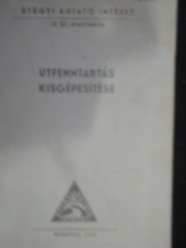 Krmendy Jzsef - tfenntarts kisgpestse