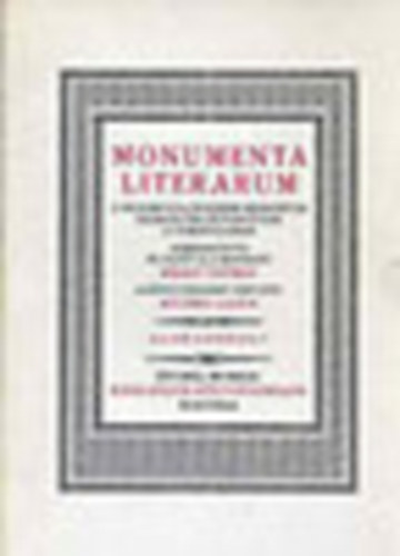 Király György (összeáll.) - Monumenta Literarum II. sorozat (A könyvdíszeket tervezte Kozma Lajos) -12 füzet újszerű állapotban