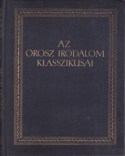 Mvelt Np Tud. Knyvkiad - Az orosz irodalom klasszikusai