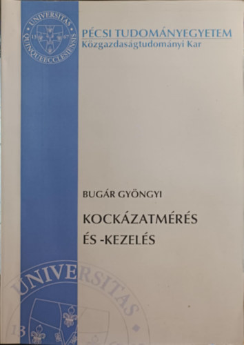 Pcsi Tudomnyegyetem - Kockzatmrs s kezels